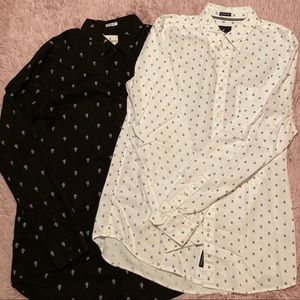 2 American Eagle Men’s L/S Shirts